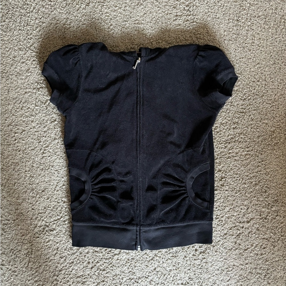 Juicy Couture zip up shirt